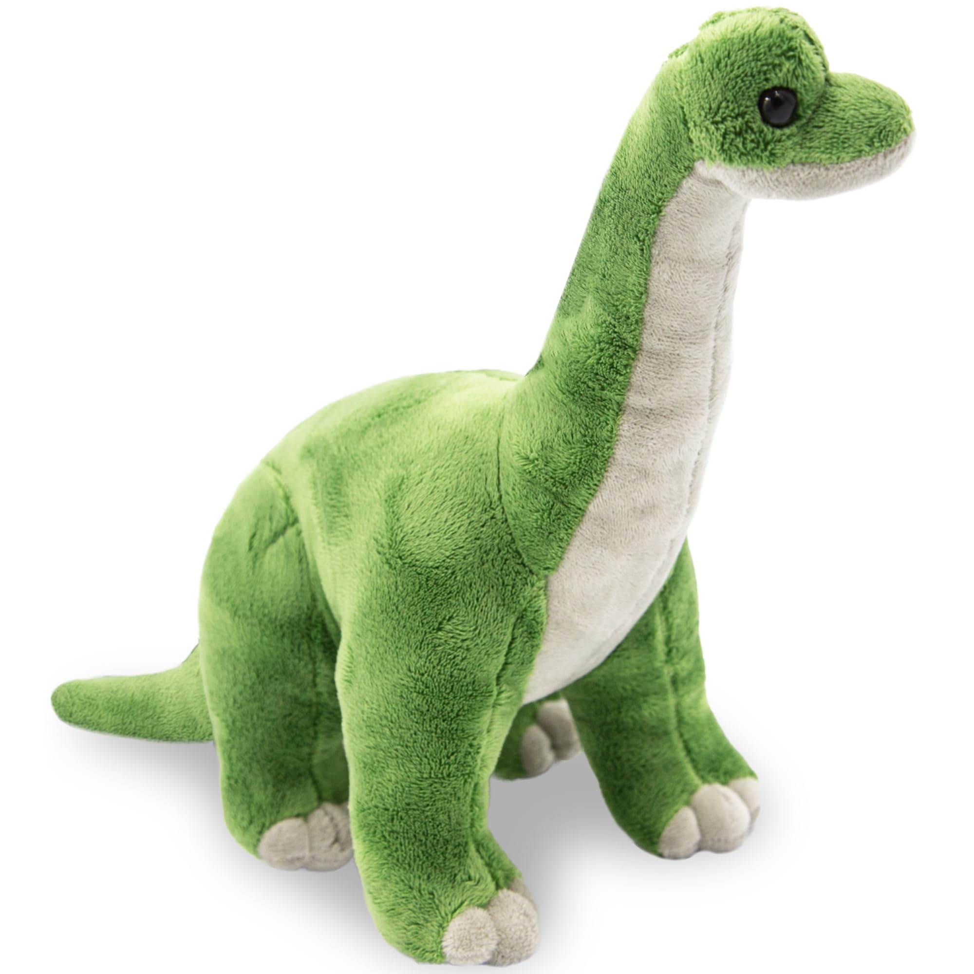 Artcreativity Big Cozy Plush Brachiosaurus Dinosaur - Soft And Cuddly Stuffed Animal Pillow - Cute Standing Design - Nursery Dec