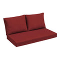 Arden Selections Outdoor Loveseat Cushion Set, 48 X 24, Water Repellent, Fade Resistant, Cushion Set For Couch, Bench, And Swing