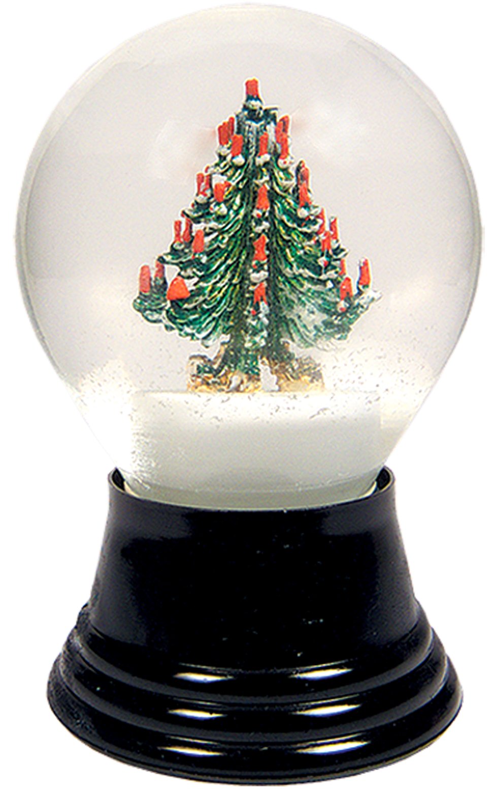 Alexander Taron Importer Pr1404 Perzy Snowglobe, Medium Christmas Tree-5&quot; H W X 3&quot; D, 5&quot; X 3&quot; X 3&quot;, White