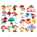 Seasonstorm Mushroom House Kawaii Aesthetic Pastel Art Agenda Journal Planner Stationery Stickers