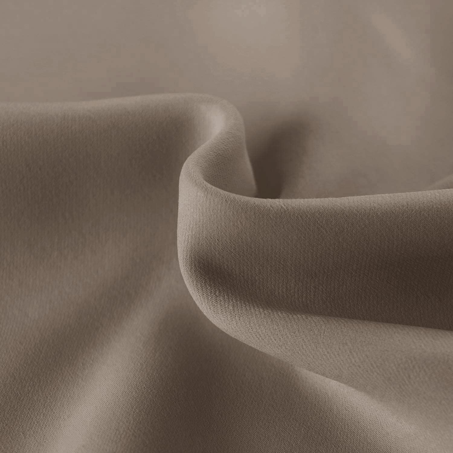 Hiasan Valance Curtains For Kitchen Blackout Thermal Insulated Solid Window Curtain Valance, Camel, 52 X 18 Inches, 1 Panel