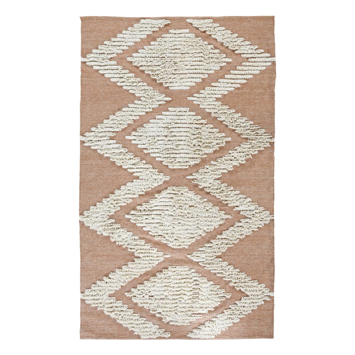 Kosas Home Warren Area Rug, Bedroom, Kitchen Living Room, 2' X 3', Blue/Ivory