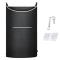 KINGSUSLAY 36''x 22'' XL Hanging Laundry Hamper, Black Hanging Hamper Bag with Large Openging,Over Door Hamper and Hanging Laund