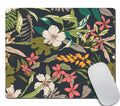 Amcove Mouse Pad Tropical Print Office Present Mouse Mat Hawaiian Mouse Pad Floral Print Mousepad Mousemat Desk Accessories