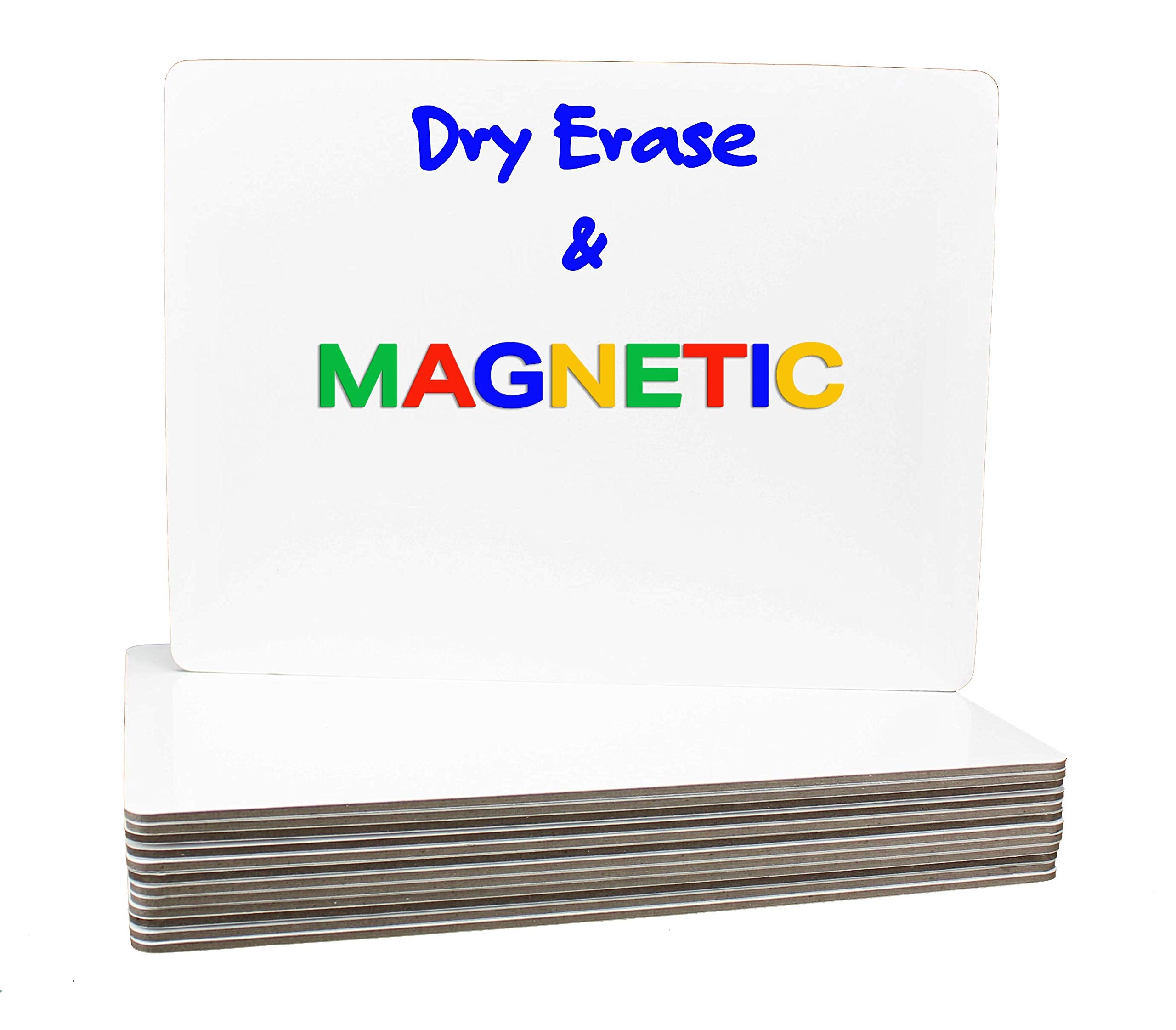 9 X 12 Two Sided Magnetic Dry Erase/Magnetic Dry Erase Board Class Pack Of 12