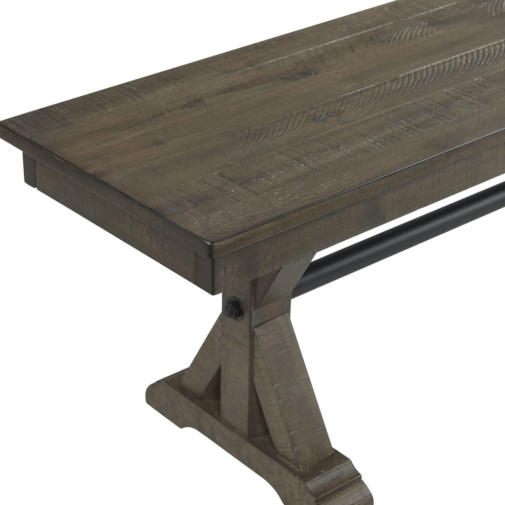 Carefree Home Furnishings Sullivan Bench, Burnished Clay