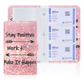Rouidr Business Card Organizer, Rfid Business Credit Card Holder With 96 Card Slots, Portable Leather Card Wallet For Women, Wor