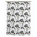 Franco Collectibles Beetlejuice Bath Microfiber Shower Curtain, 70X72, (Officially Licensed Product)