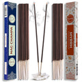 Trumiri Incense Sticks - Combo Pack of 35 Insence-Sticks - 15 Nag Champa + 20 Myrrh - Insenses - Insents - Incents - Inscense - 