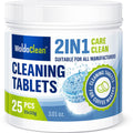 2in1 Cleaning Tablets compatible for all Jura Automatic Coffee Centers, 25-Count