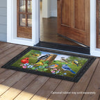 Briarwood Lane Country Birds Spring Doormat Finch Blue Jay Cardinal Indoor Outdoor 30' X 18'