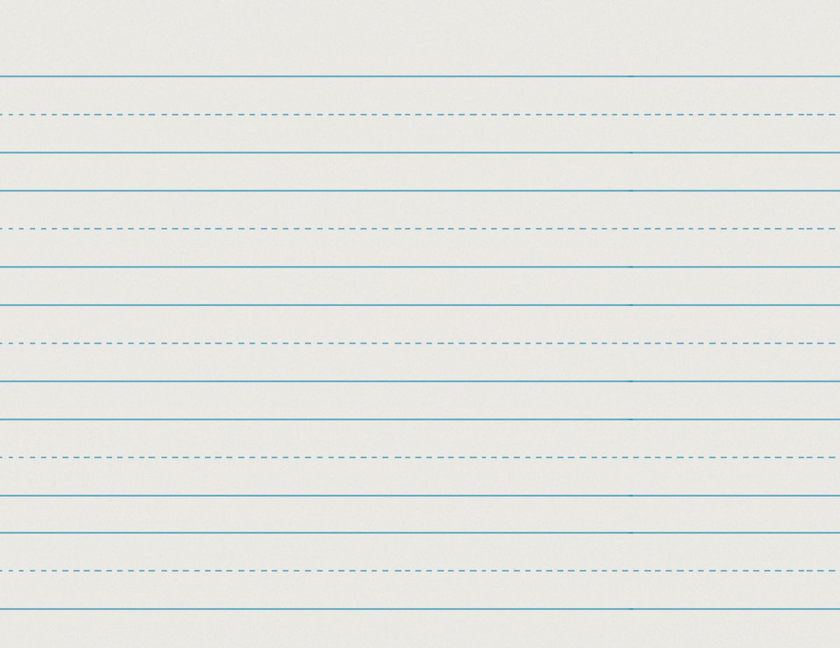 School Smart Skip-A-Line Ruled Writing Paper, 1 Inch Ruled Long Way, 11 X 8-1/2 Inches, Pack Of 500