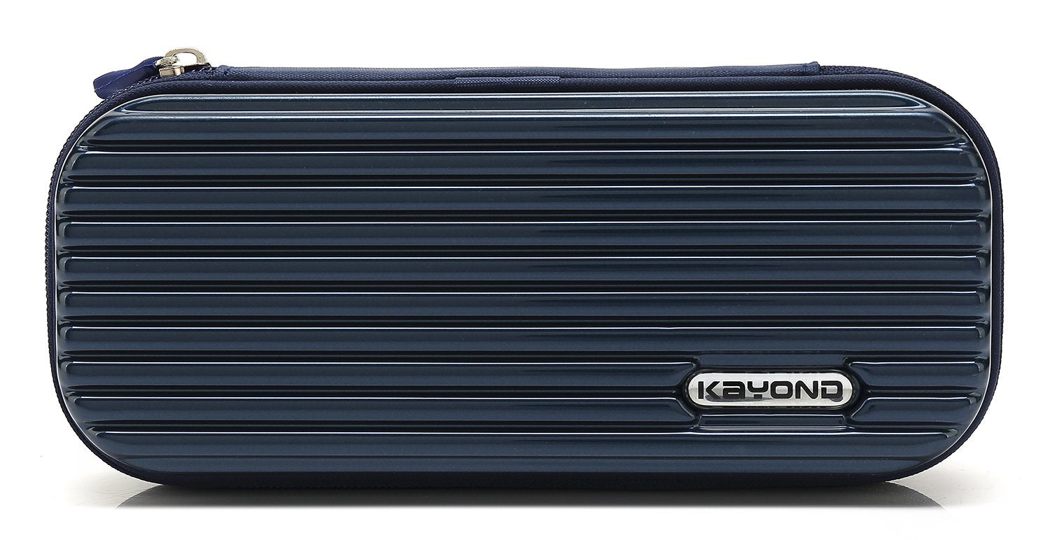 Kayond Hard Pencil Case Pc Hard Shell Case For Executive Fountain Pen,Apple Pencil,Ballpoint Pen,Stylus Touch Pen (Blue)