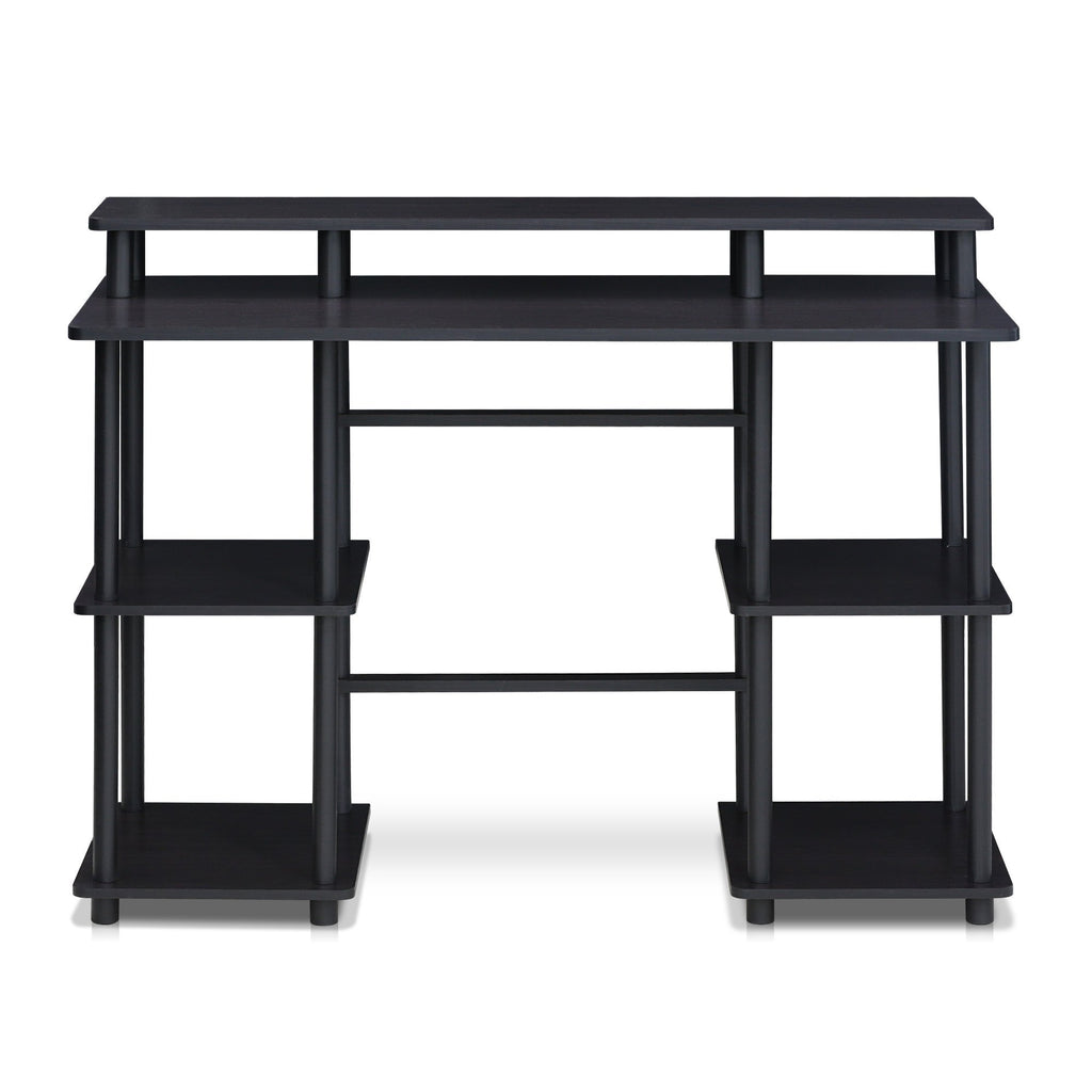 FURINNO Turn-N-Tube computer Desk, Espresso