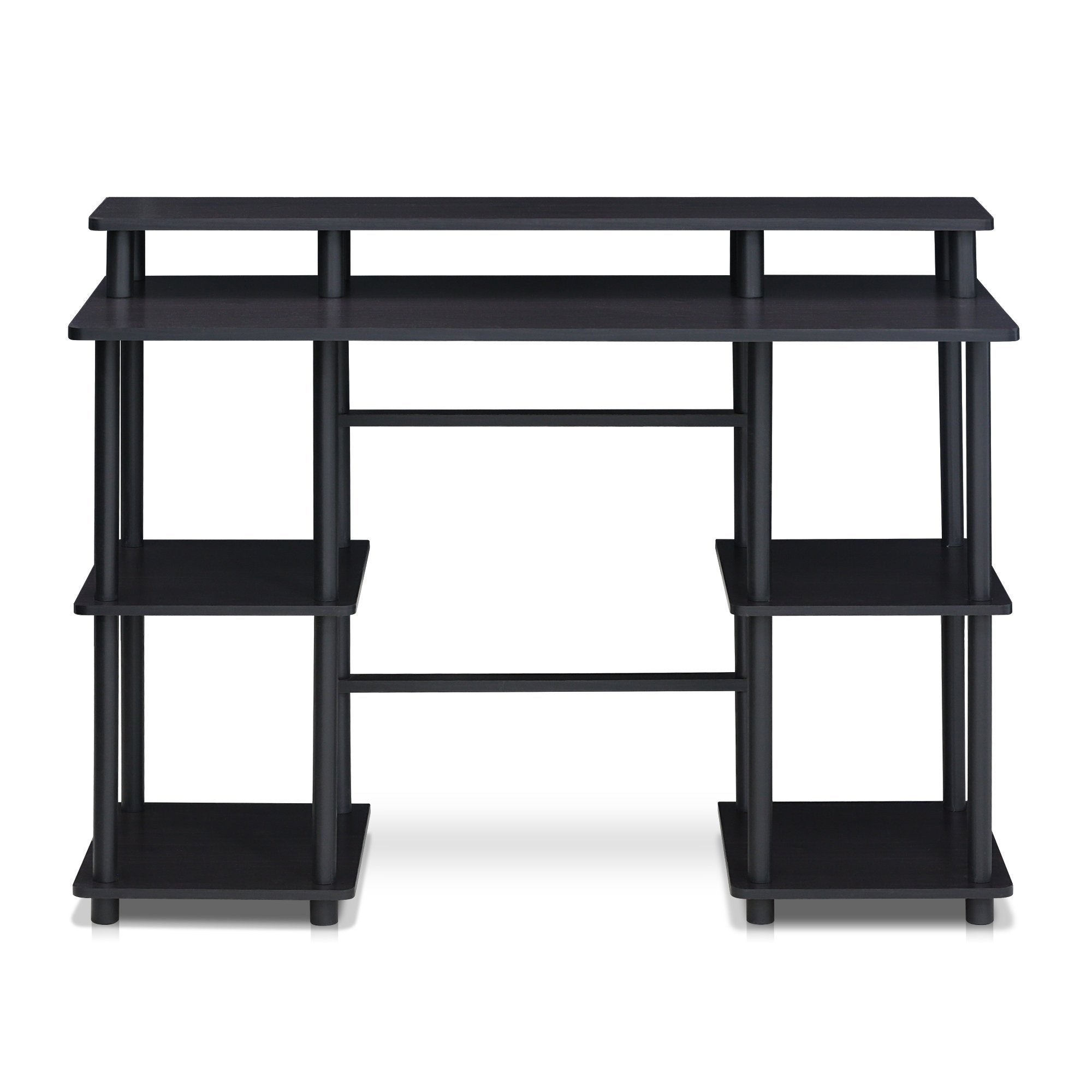 FURINNO Turn-N-Tube computer Desk, Espresso