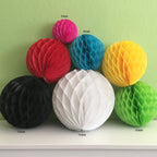 Allydrew Hanging Party Decoration, 6 Inch Tissue Honeycomb Ball For Weddings, Birthday Parties, Baby Showers, And Nursery D  Cor