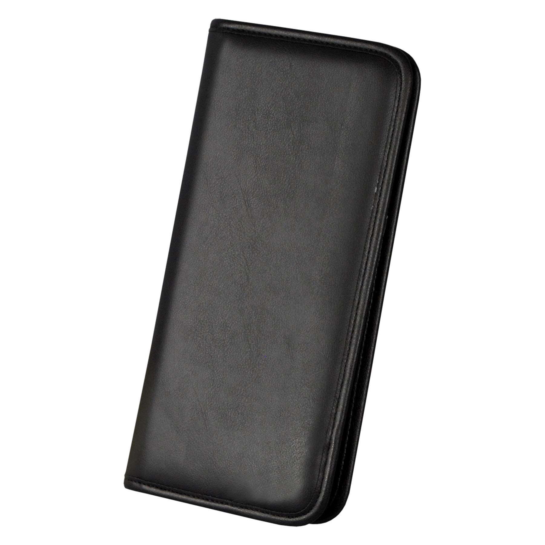 Samsill Professional Business Card Organizer With Padded Cover, Card Holder For 160 Cards, Black
