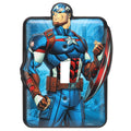 Marvel Captain America Embossed Metal Light Switch Plate - Captain America Switch Plate Decoration for Bedroom or Man Cave