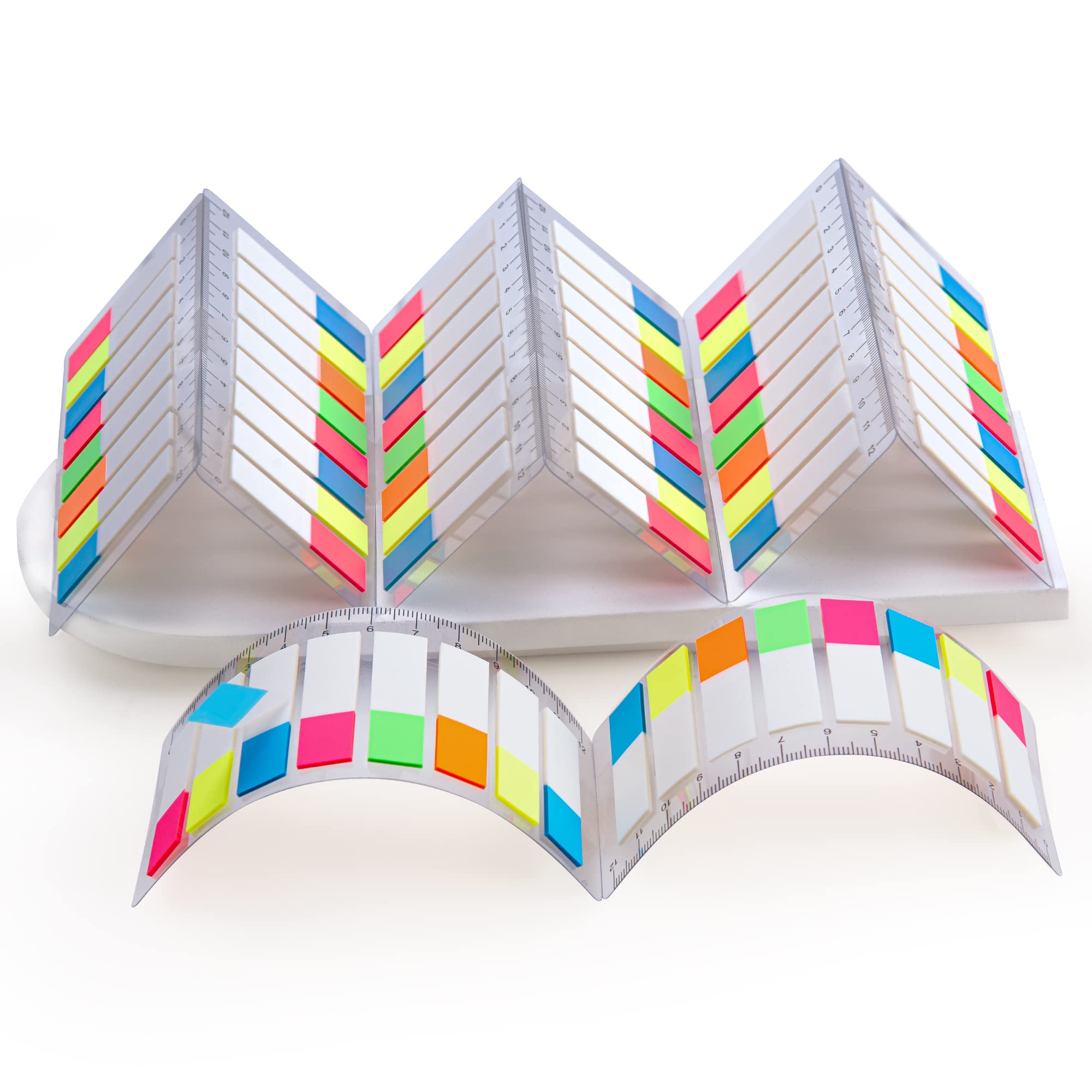 Golcellia 1600 Pieces, Transparent Sticky Notes, Page Markers, Book Tabs, Sticky Note Tabs, Sticky Tabs, Page Tabs, Label Sticke