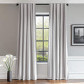Lazzzy Velvet Light Gray Curtains 84 Inches Long Thermal Insulated Drapes For Bedroom Living Room Darkening Window Treatments Rod Pocket 2 Panels, W42 X L84