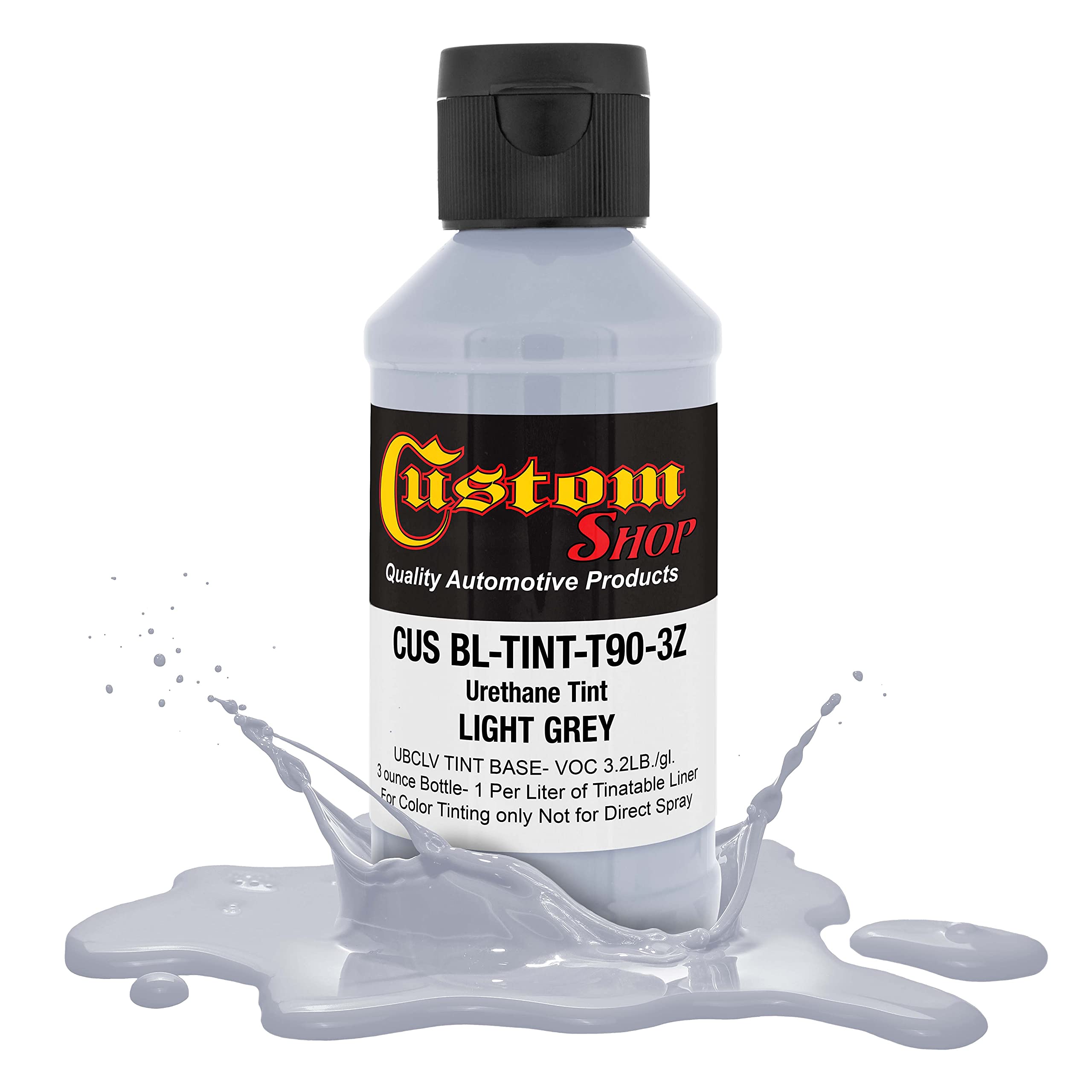 Custom Coat Camouflage Series 3 Ounce (Light Gray Federal Standard Color #36375) Urethane Tint Concentrate For Tinting Truck Bed