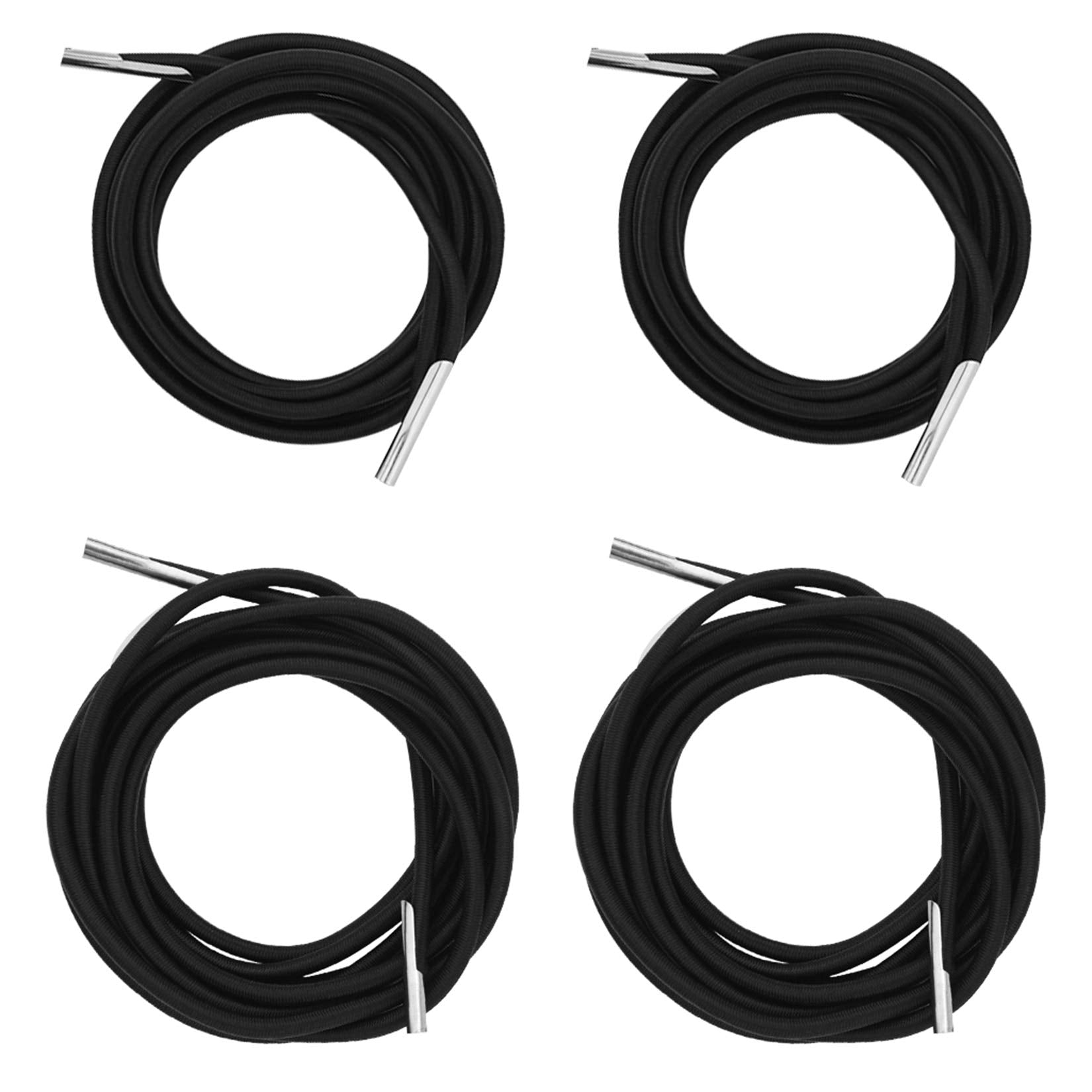 Jmkcoz 4 Pcs Universal Zero Gravity Chair Repair Cords Replacement Laces Elastic Lounge Chair Cord For Antigravity Chair, Recliners, Bungee Chair