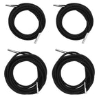 Jmkcoz 4 Pcs Universal Zero Gravity Chair Repair Cords Replacement Laces Elastic Lounge Chair Cord For Antigravity Chair, Recliners, Bungee Chair