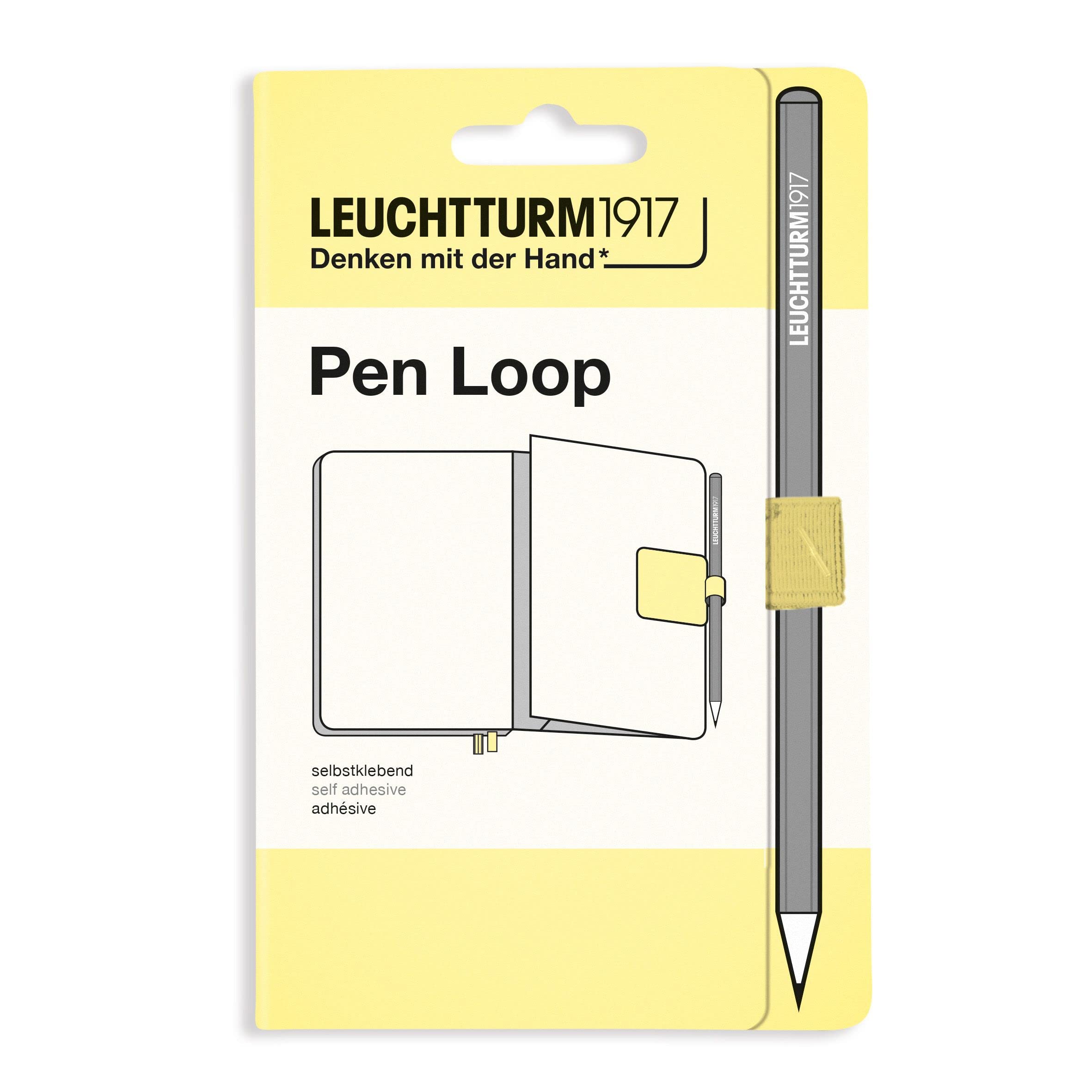 Leuchtturm1917 Self Adhesive Pen Loop Elastic Pen Holder (Vanilla)