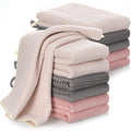 Acellegic 12 Pack Barista Towels for Espresso Extra Microfiber Coffee Cleaning Cloths 11.8x11.8 Thick Steam Wand Towels for Es