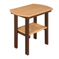 American Furniture Classics 525CTB Oval End Table, Cedar and Tudor Brown