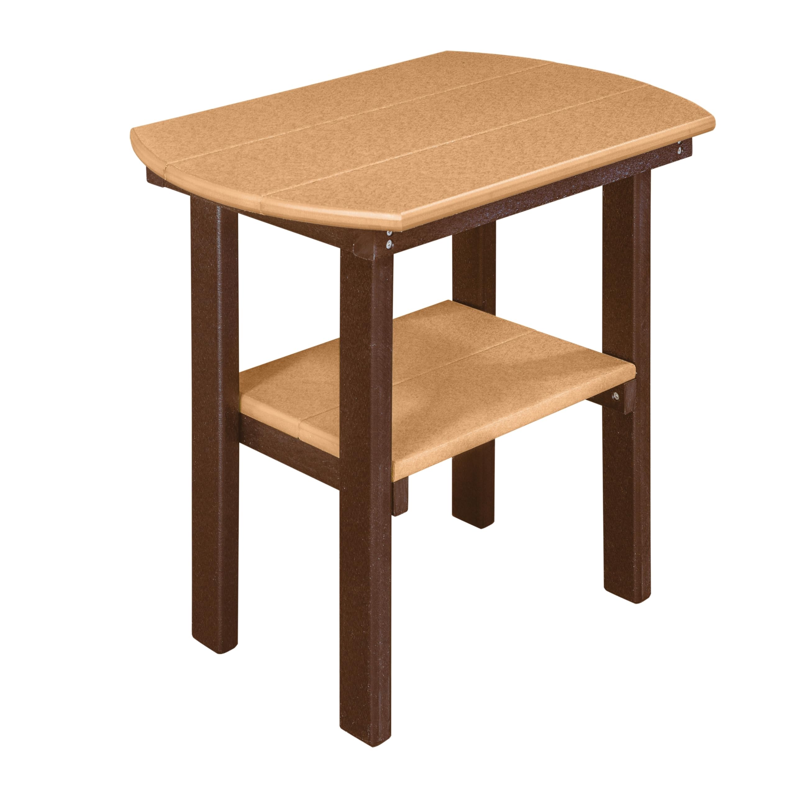 American Furniture Classics 525CTB Oval End Table, Cedar and Tudor Brown