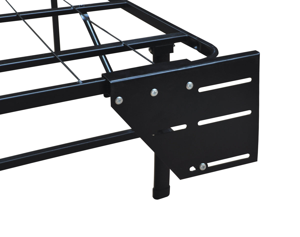 Boyd Sleep Raised Platform Bed Frame Accessory: Headboard/Footboard Brackets, Black, Set Of 2, One Size (Bbsmbrack)