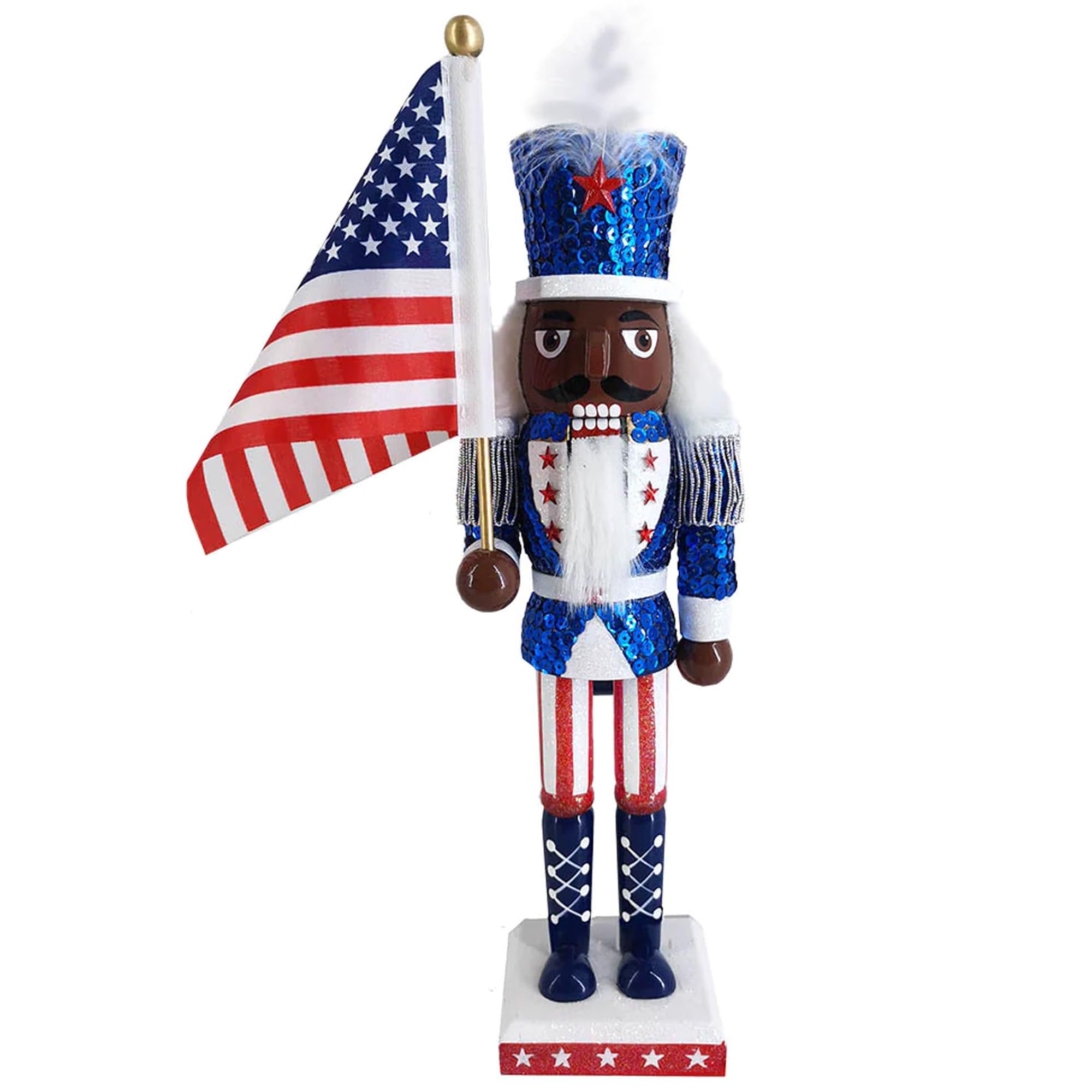 Nutcracker Ballet Gifts, Christmas Nutcracker, Wooden Figure Decoration with Festive Uniform for Holiday Home Decor, Ideal Xmas 
