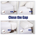 Hombys Wedge Pillow Headboard For Bed Gap,Foldable Bed Wedge Gap Filler King Size,Matterss Gap Filler,Multi Functional Bed Crack