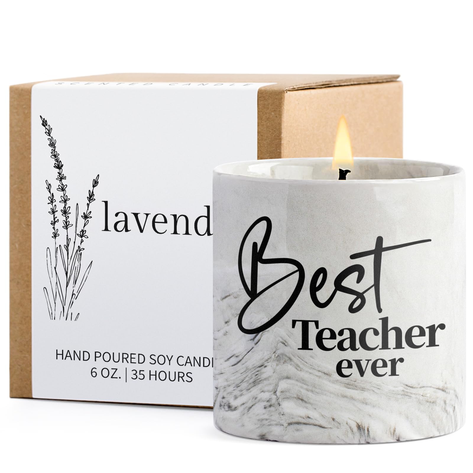 Best Teacher Ever Gifts - Teacher Gifts for Women - Back to School Teacher Gifts - Teacher Christmas, Appreciation Present, Fema