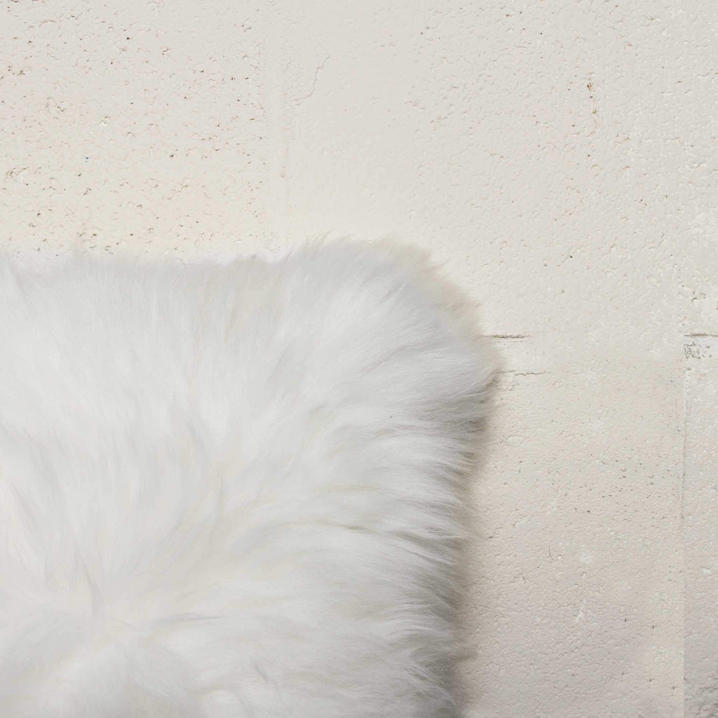 HomeRoots New Zealand Sheepskin, Microsuede, Polyfill 12' x 20' x 5' Natural Sheepskin - Pillow 2pcs