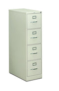 HON 310 Series Vertical File, 4 Letter-Size File Drawers, Light Gray, 15 X 26.5 X 52