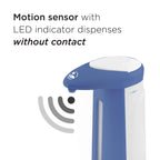 Commercial Care Touchless Soap, Hand Sanitizer Dispenser - Battery Operated Automatic Soap Dispenser With Dripless Design, Motio