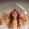 Bhz Goose Down Feather Pillow King Size, Luxury Hotel Collection Bed Pillow For Sleeping Firm Soft Support For Side Stomach Back
