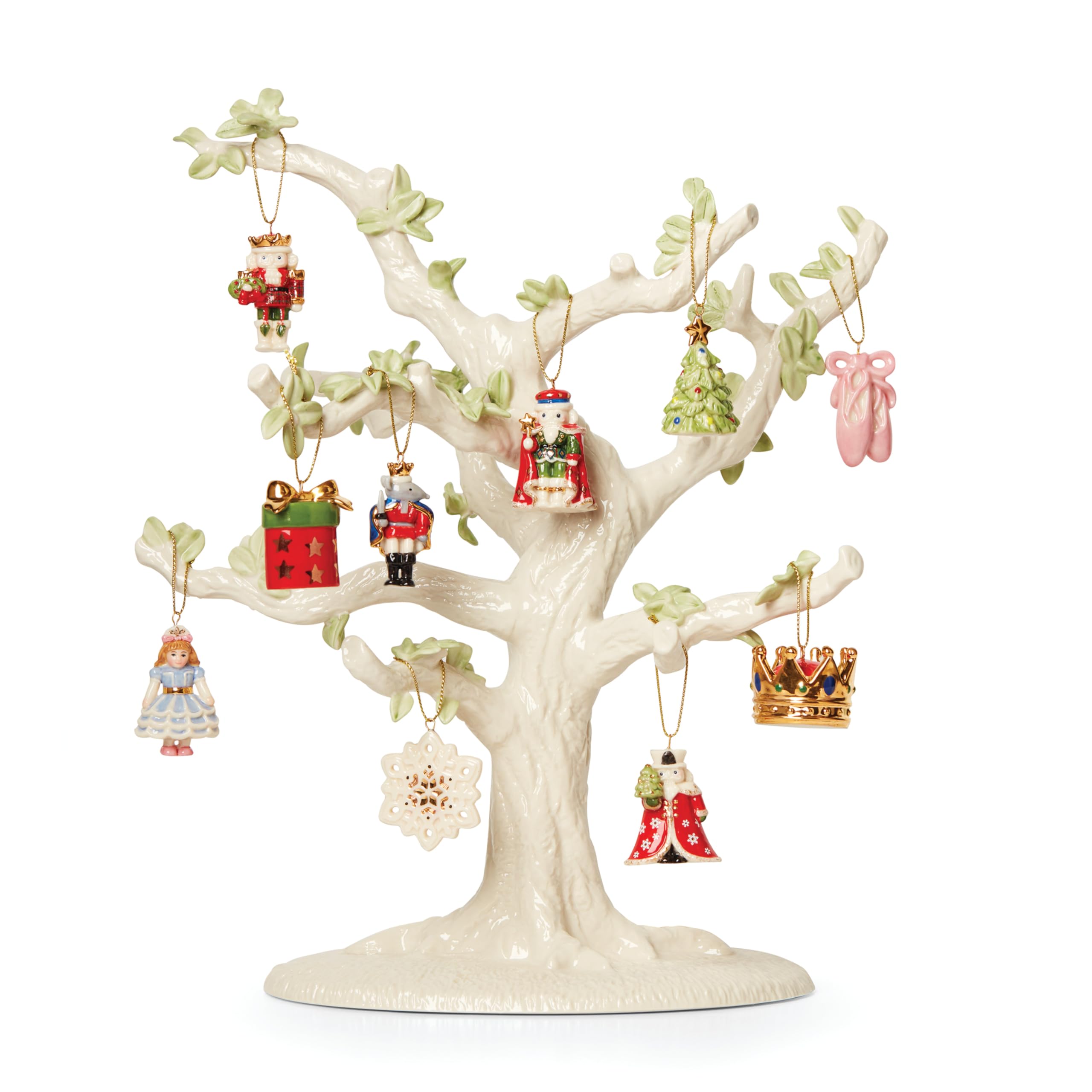 Lenox 893635 The Nutcracker 10-Piece Ornament Set, Multicolor