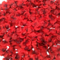 CODE FLORIST 1100 PCS Dark-Red Silk Rose Petals for Valentines Day,Romantic Night,Wedding,Proposal Anniversary Flower Decoratio