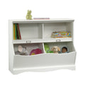 Sauder Pogo Bookcase/Footboard/pantry cabinets, L: 41.10 x W: 14.49 x H: 32.84, Soft White