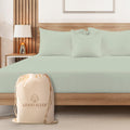 Good Sleep Bedding King Size Fitted Sheet - Soft & Breathable, 100% Egyptian Cotton Fitted Sheet King, 1000 Thread Count King Fi