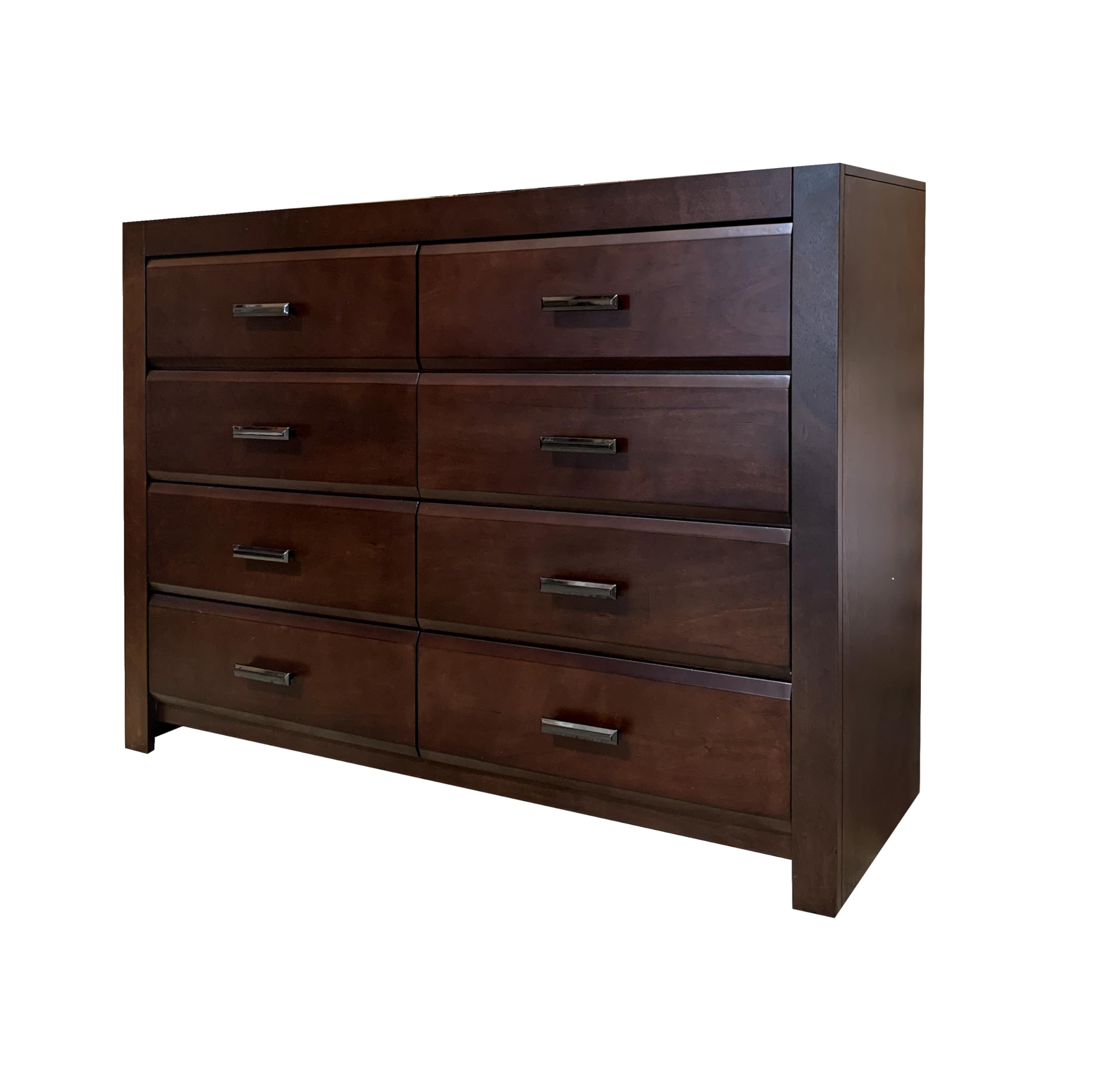 Acme Oberreit Wood 8-Drawers Bedroom Dresser In Walnut