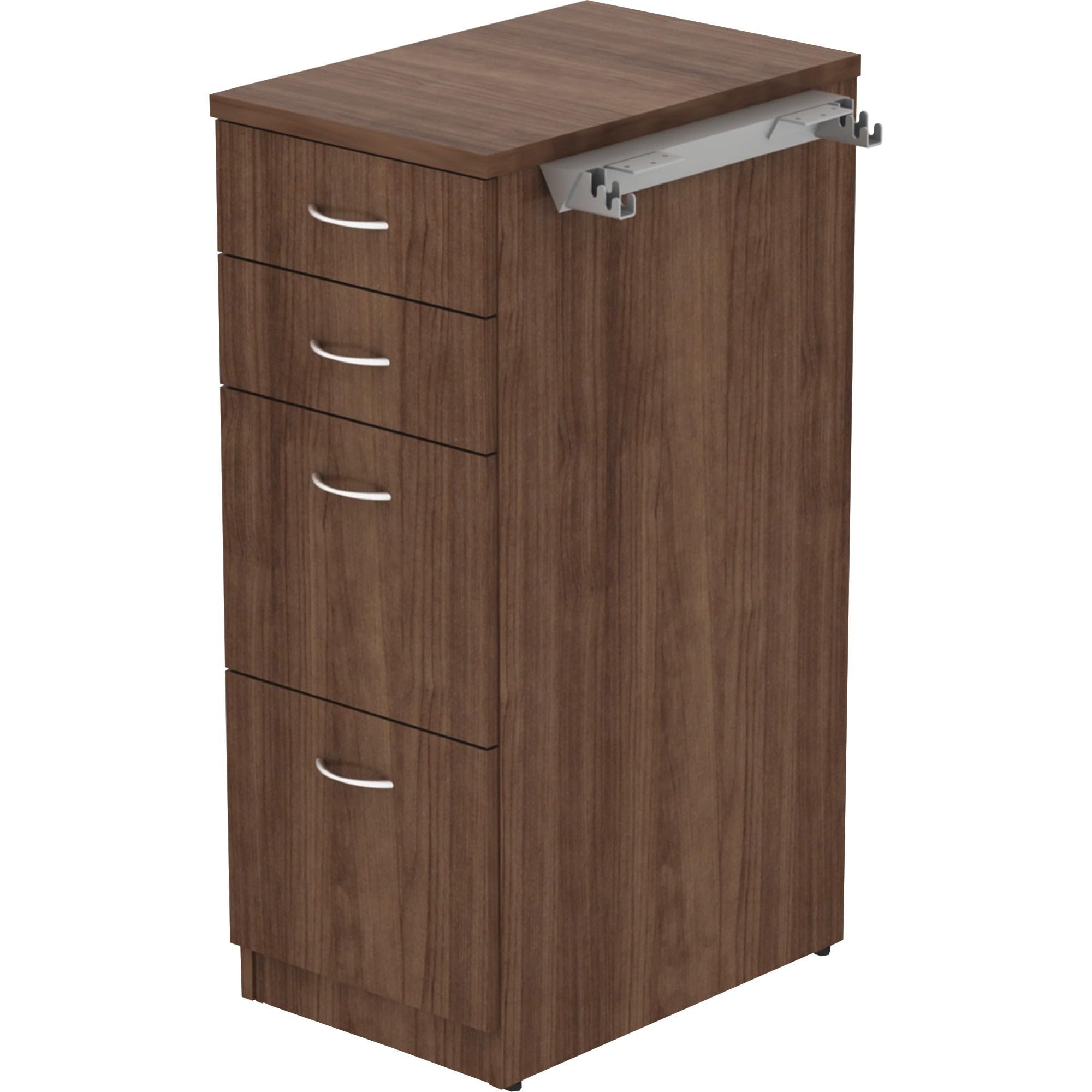 Lorell LLR16236 - Lorell Walnut Laminate 4-Drawer File Cabinet