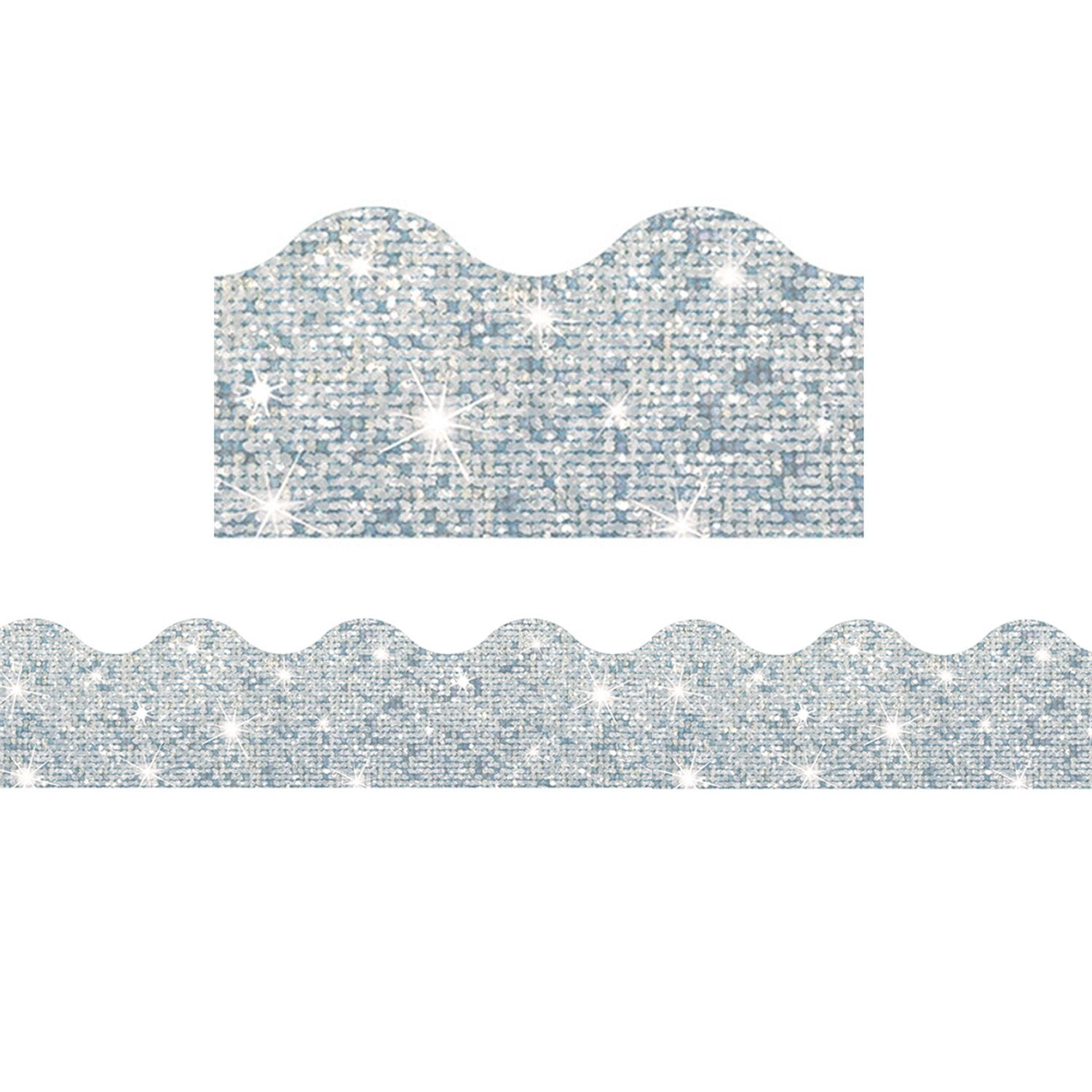 Trend Enterprises Terrific Trimmer(R), 2 1/4' X 32 1/2Ft., Silver (T-91408)