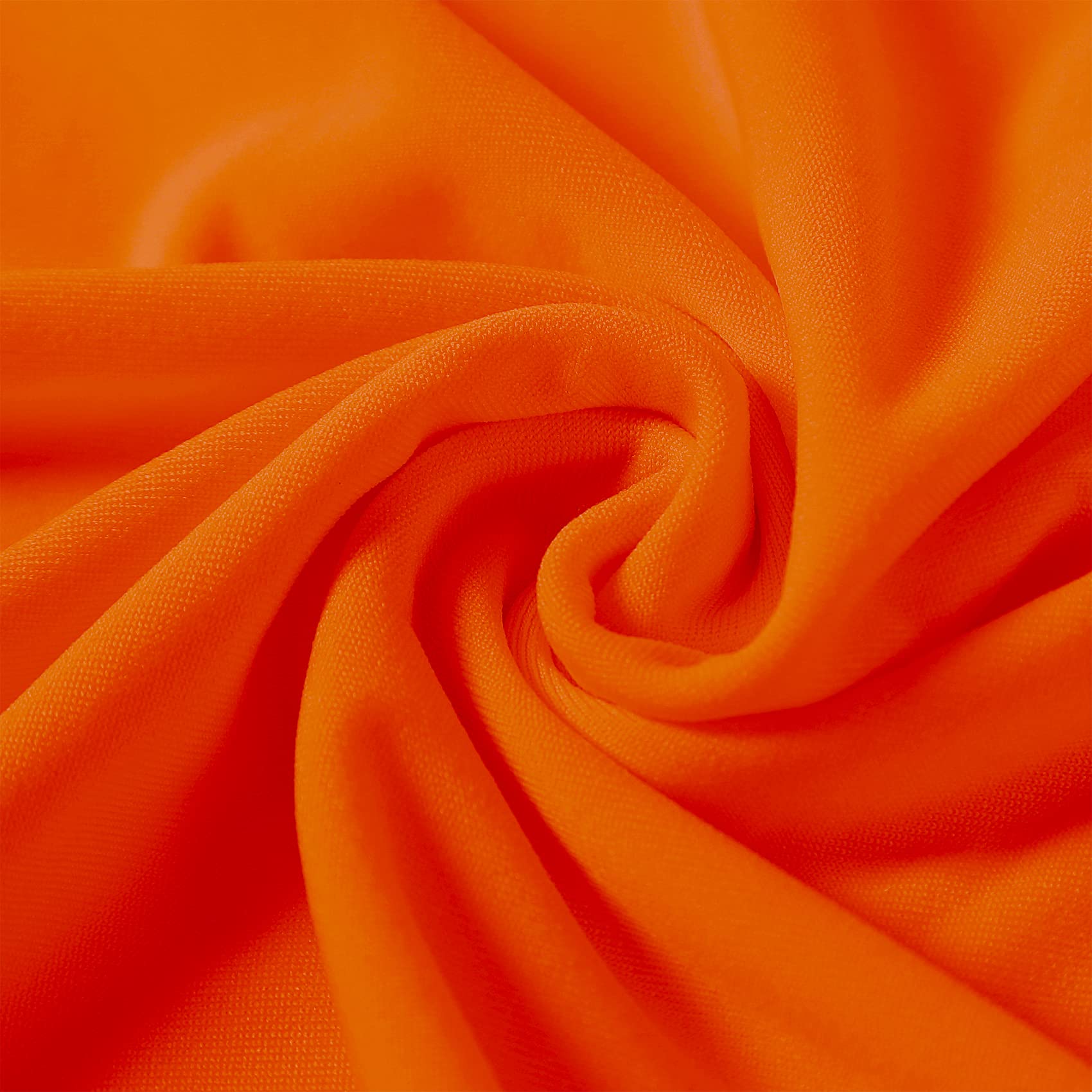 Algaiety Spandex Chair Cover,12Pcs,Chair Covers,Living Room Chair Covers,Removable Chair Cover Washable Protector Stretch Chair Cover For Party, Banquet,Wedding Event,Hotel(Orange)