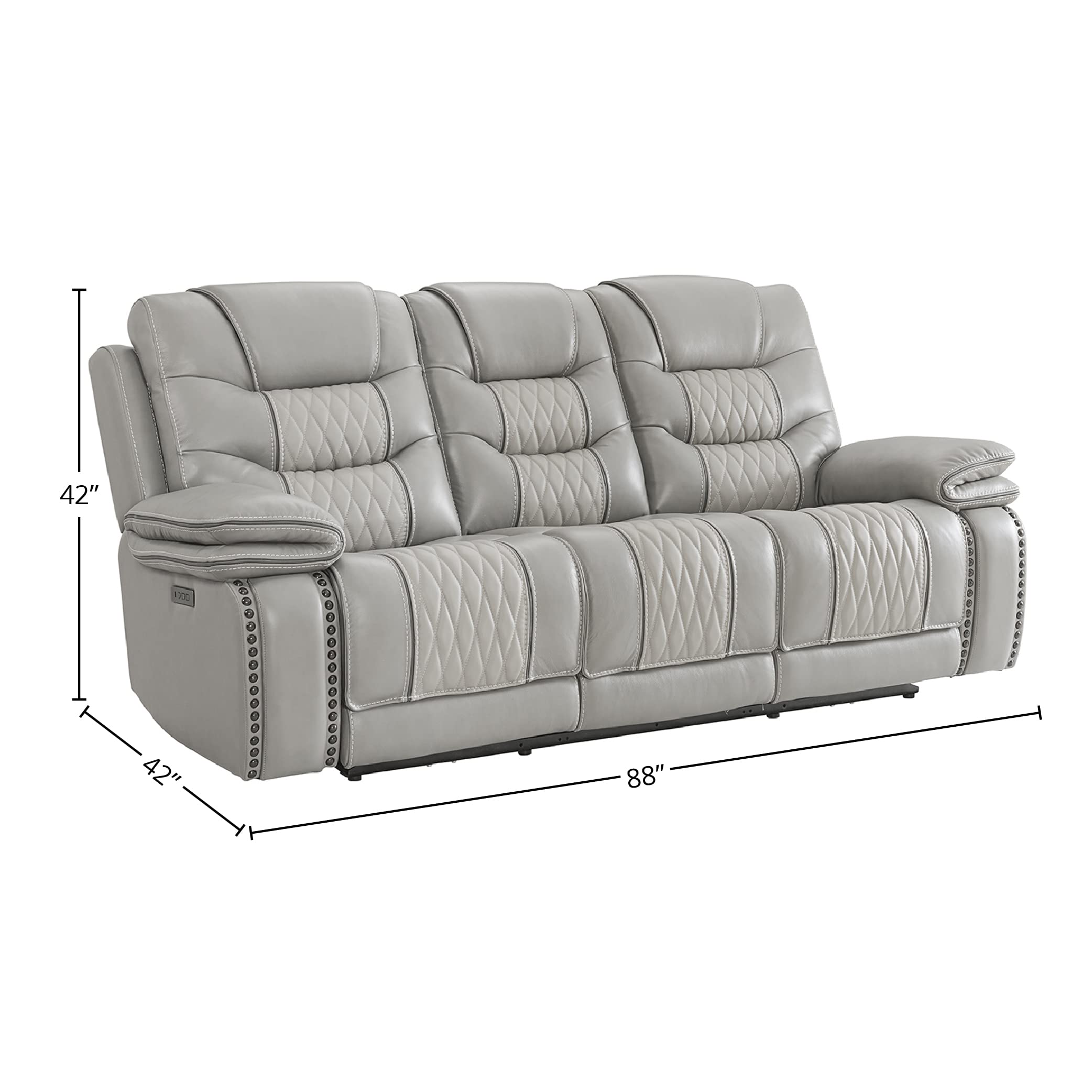 Intercon Cody Dual Recline & Power Headrest Sofa - Thumbnail 2