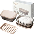 Anshri Pack of 1 Travel Soap Holder  Portable Soap Dish for Home, Outdoor Hiking, and Camping  Compact and Durable Plastic Tra