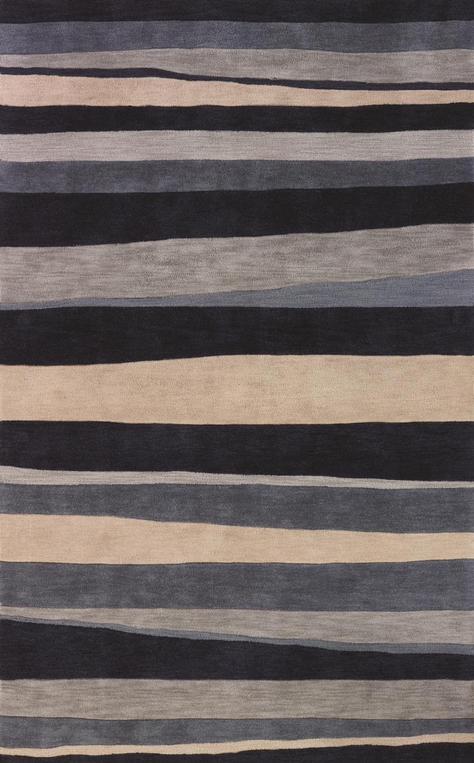 Dalyn Rugs Studio Area Rug, 9' X 13', Navy, Blue, Light Blue, Cream